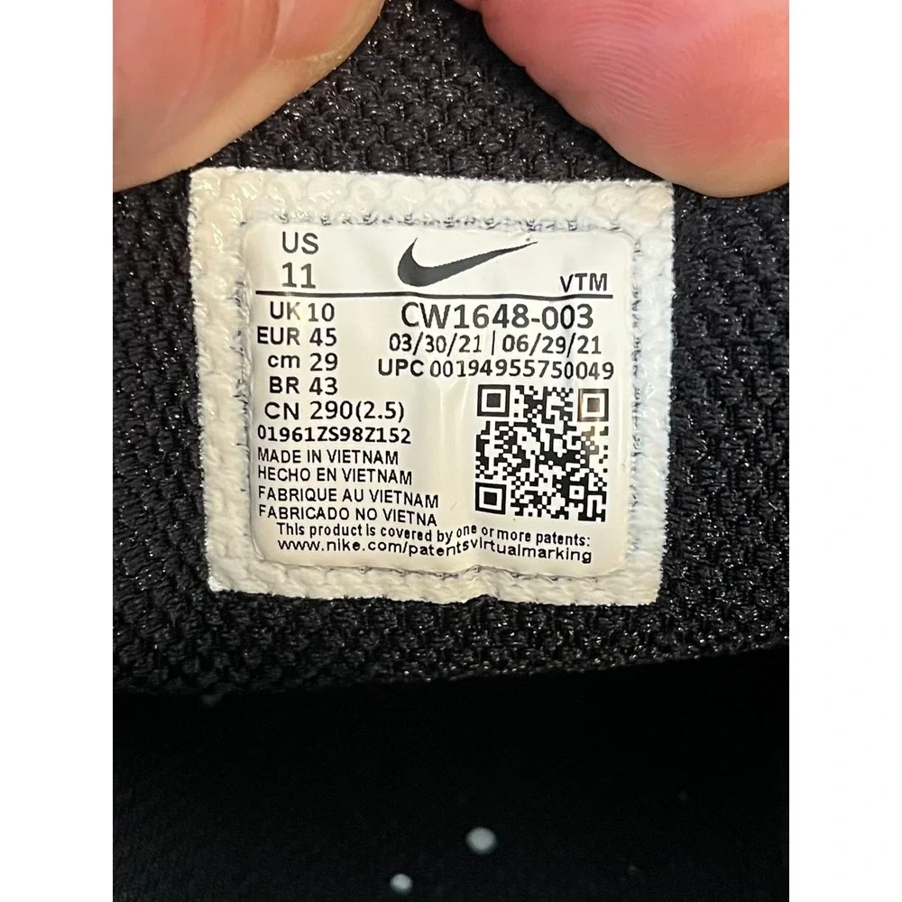 Nike Air Max LTD 3 Mens Black White Grey Sneakers CW1648-003